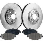 Brake Rotor Brake Pad Kit for Lexus SC300 (1999–2000) Front Solid 2-Wheel Set