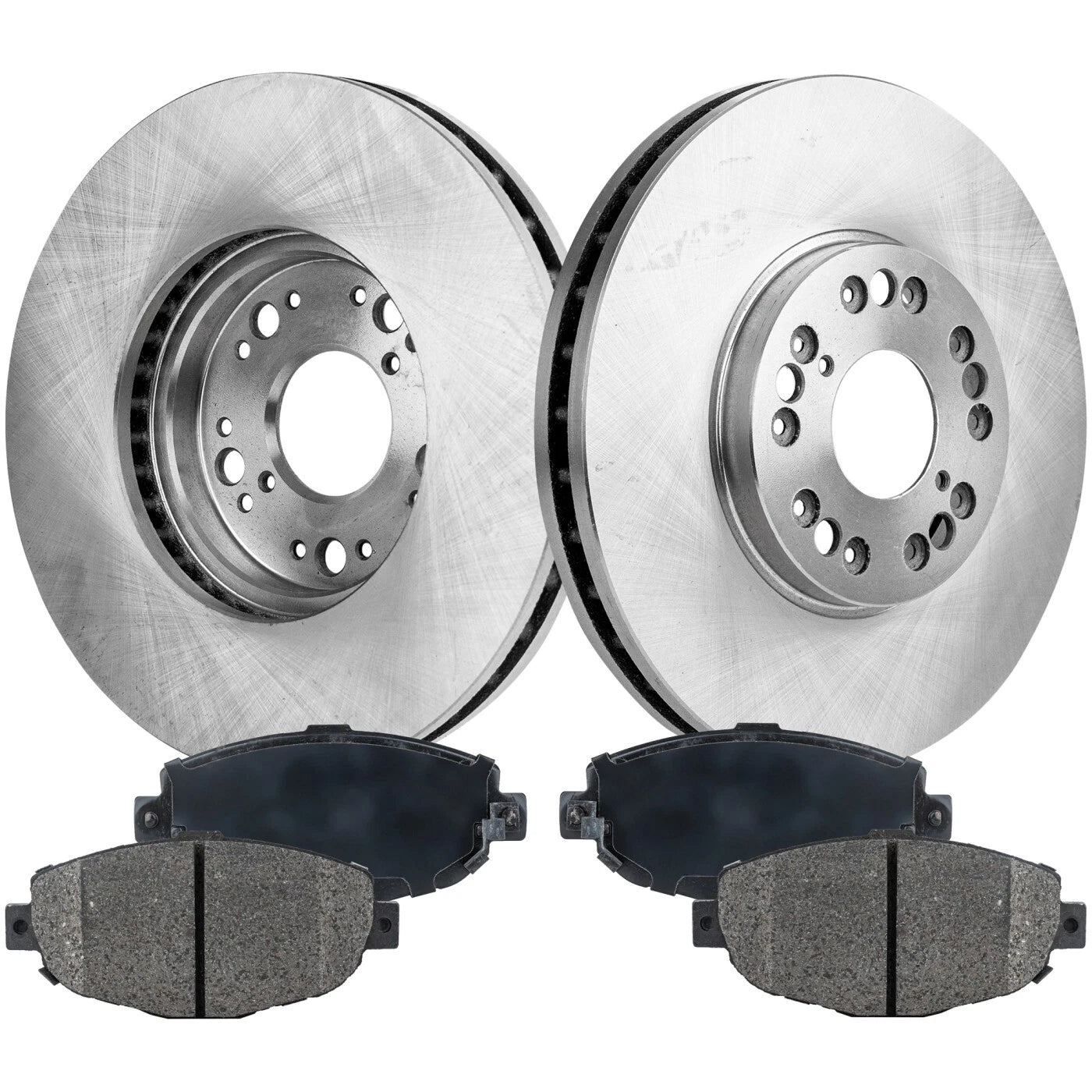 Brake Rotor Brake Pad Kit for Lexus SC300 (1999–2000) Front Solid 2-Wheel Set