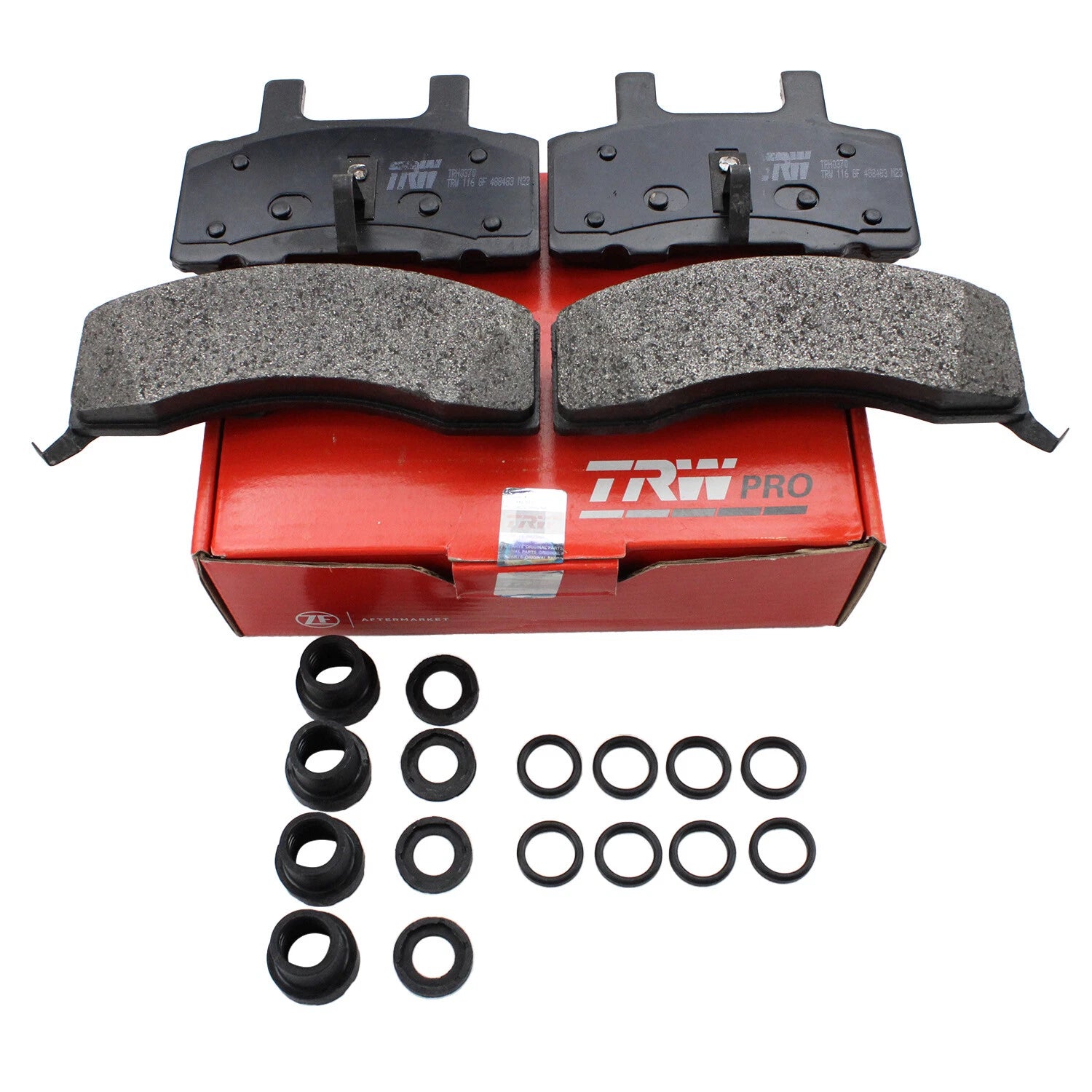 Set of 4 TRW Pro TRH0370 Low-Metallic Brake Pads for Chevrolet Dodge GMC
