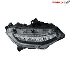 RH LED Headlight for Honda Civic (2016–2021) Clear Lens Chrome