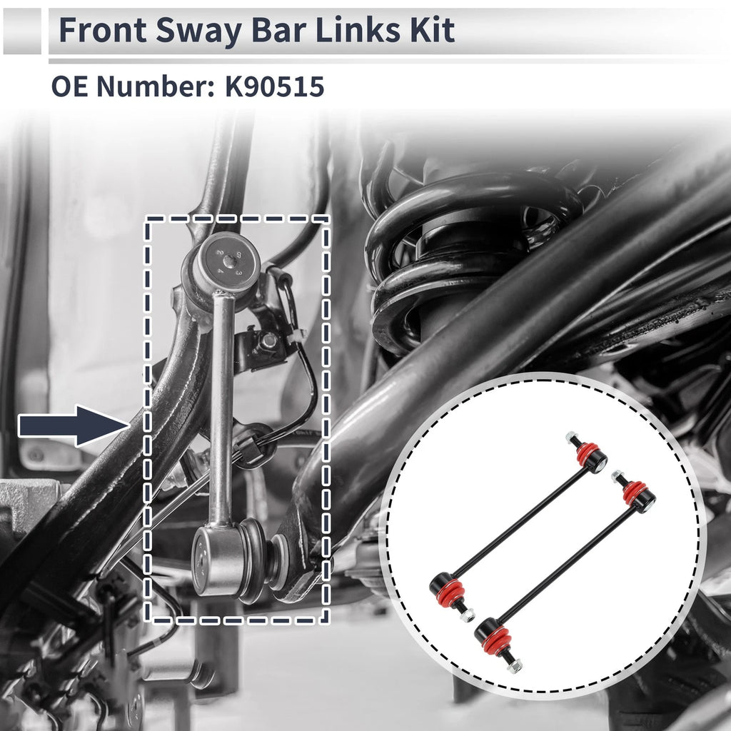 Front Stabilizer Bar Links for BMW 323CI (2000) No.K90515, Set of 2