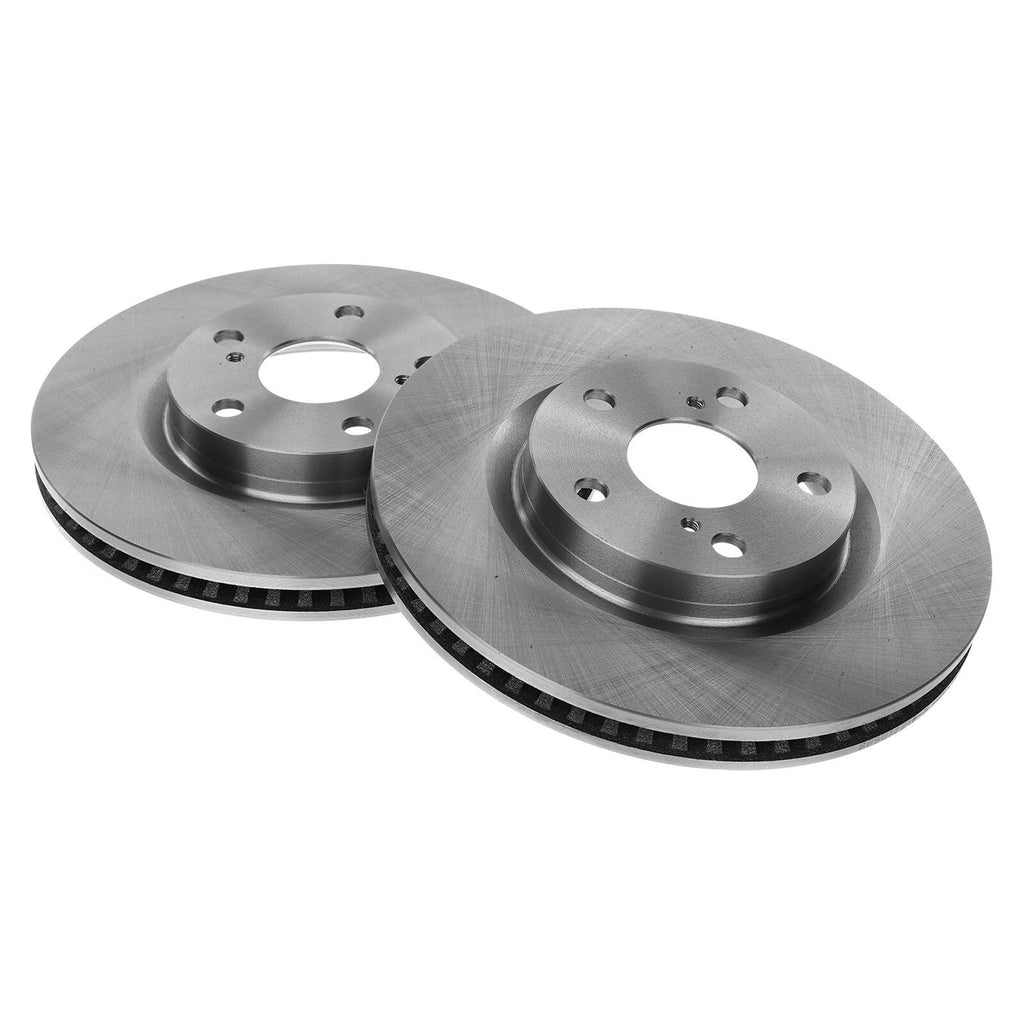 Front Disc Brake Rotor and Ceramic Pads for Toyota RAV4 (2013–2018)