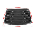 Rear Window Louver for Ford Mustang (1994-2004) Lambo Style