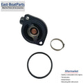Thermostat w/ Housing for Mercury Outboard 135-400 HP (892864T04, 8M0174561)