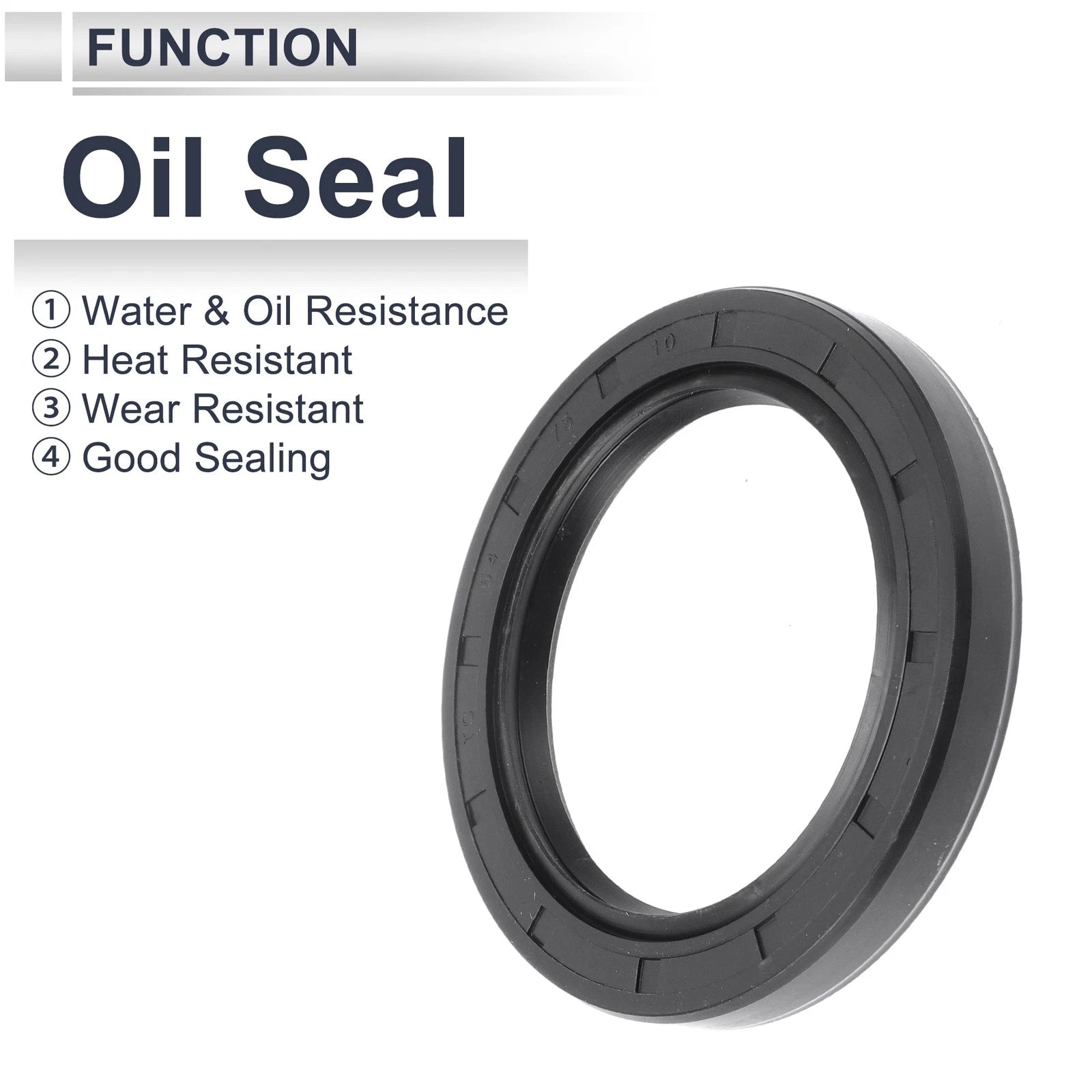 Set of 5 Oil Seal Rotary Shaft Seal for Various Models (54x75x10mm)