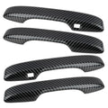 4 x Carbon Fiber Style Exterior Door Handle Covers for Honda CR-V (2023-2024)