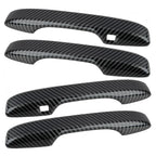 4 x Carbon Fiber Style Exterior Door Handle Covers for Honda CR-V (2023-2024)
