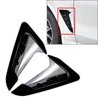 Front Side Fender Air Outlet Cover Trim for BMW X3 X4 (2018–Present) Black