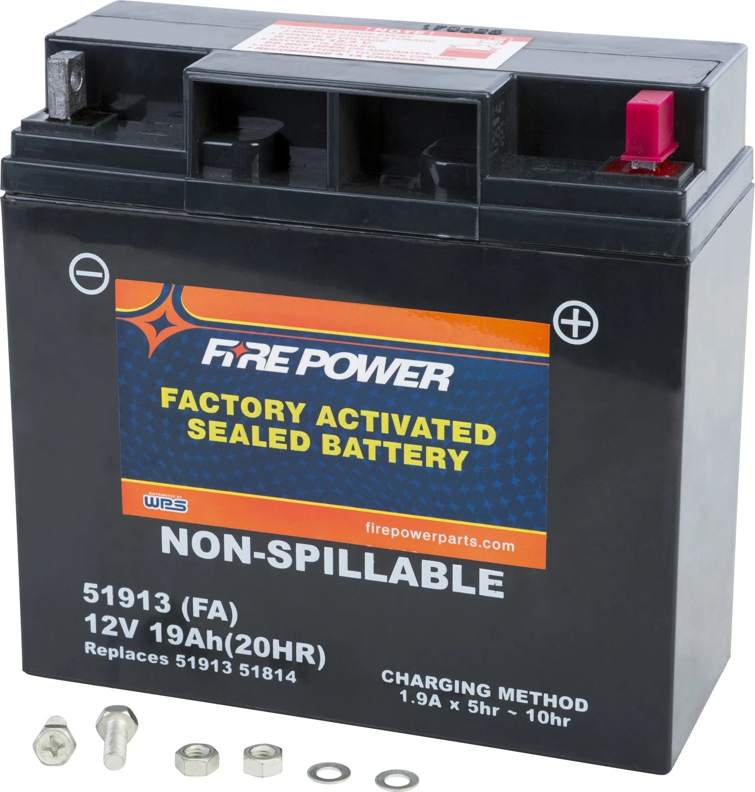 Battery 51913 for Sealed Factory Activated
