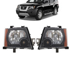 Black Headlights for Nissan Xterra (2005–2015)