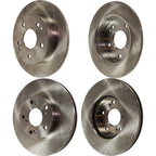 Front and Rear Disc Brake Rotors for Honda Civic, Acura ILX (2013–2015)