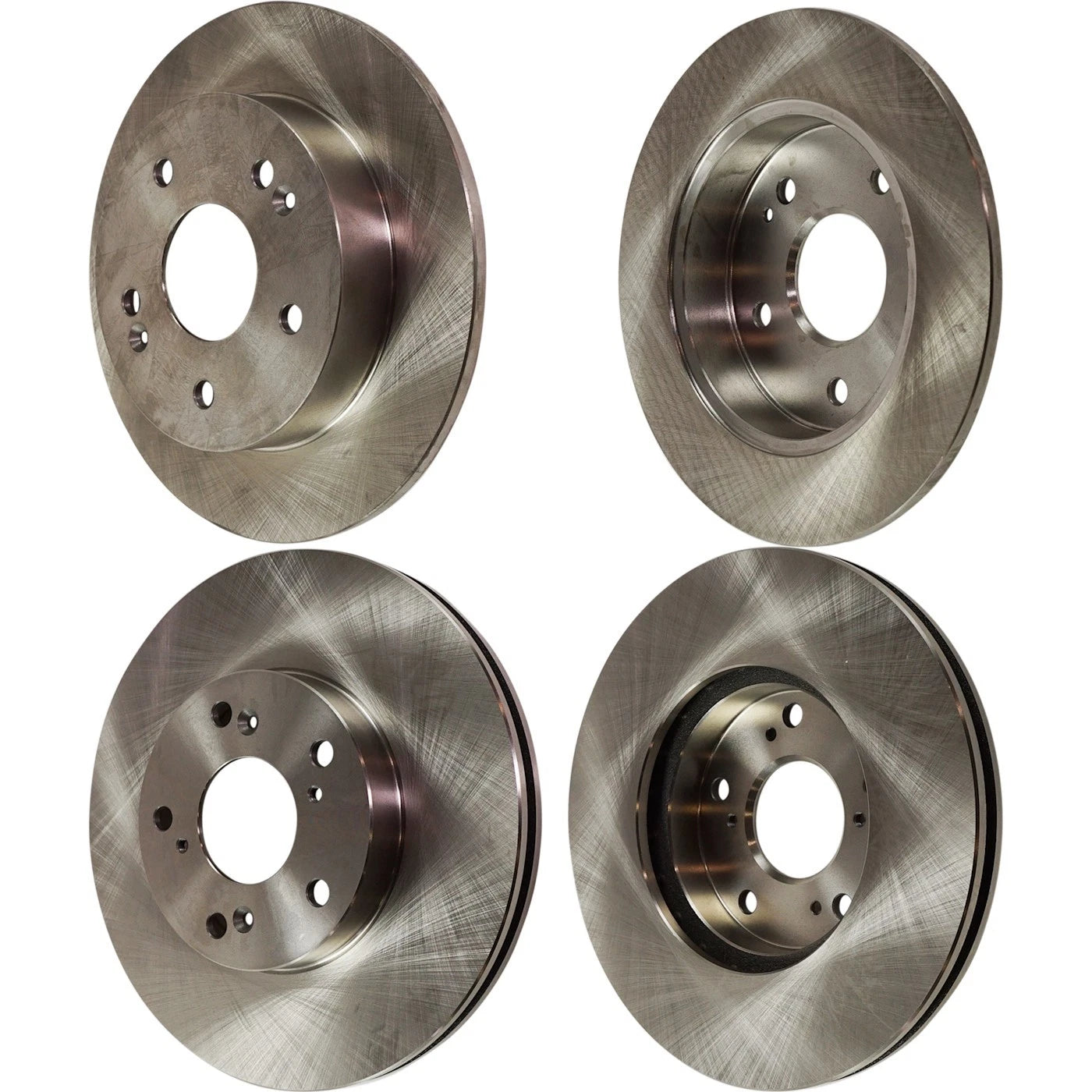 Front and Rear Disc Brake Rotors for Honda Civic, Acura ILX (2013–2015)