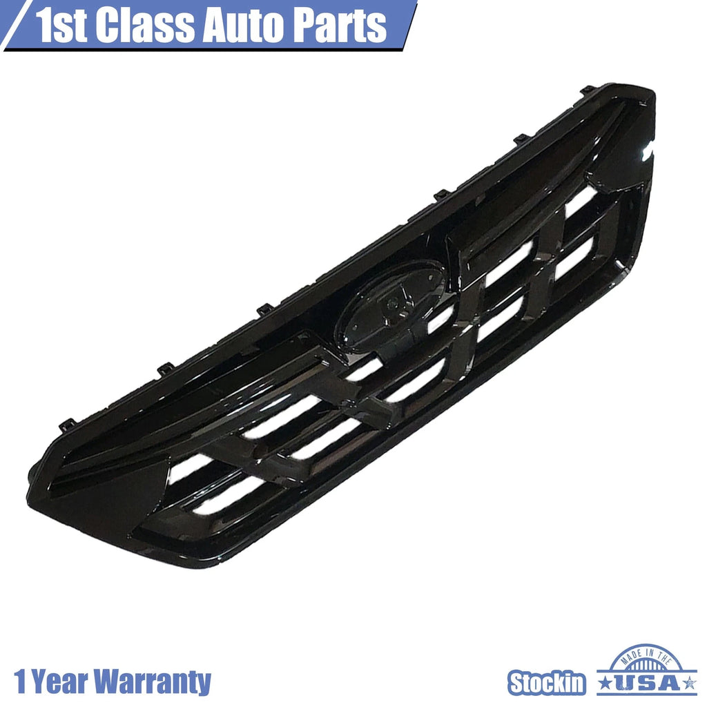 Front Bumper Grille for Subaru Crosstrek (2021-2023) Black Trim