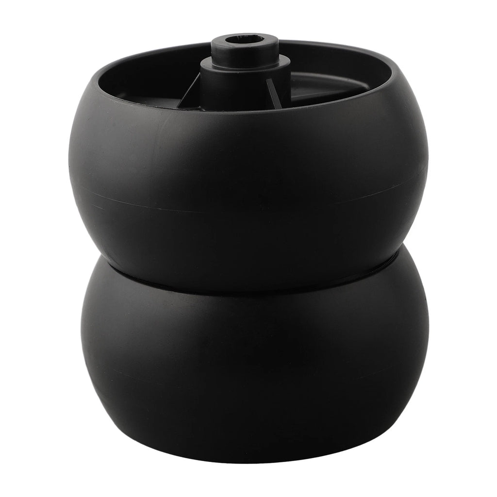 2X Deck Wheels for (5 Inch, Black)