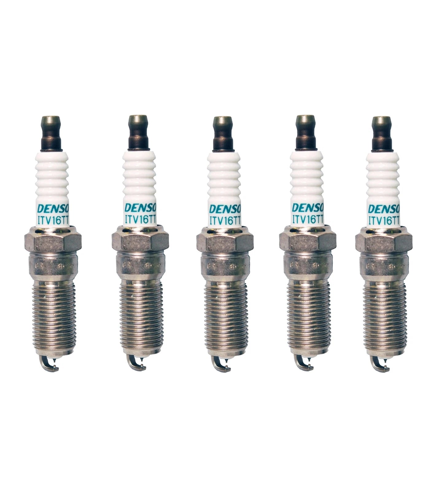 Set of 5 Denso Iridium TT Spark Plugs Gap 0.040 for Chevy GMC Hummer Isuzu (L5)