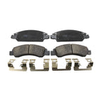 DuraGo Front Rotors & TRW Pro Ceramic Brake Pads Kit for Chevy Tahoe GMC Yukon (V8)