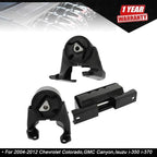 Set of 3 Engine & Transmission Mounts for Chevrolet Colorado/GMC Canyon