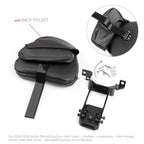 Plug-In Driver Backrest + Mounting Kit for Indian Chieftain Roadmaster (2014–2023)
