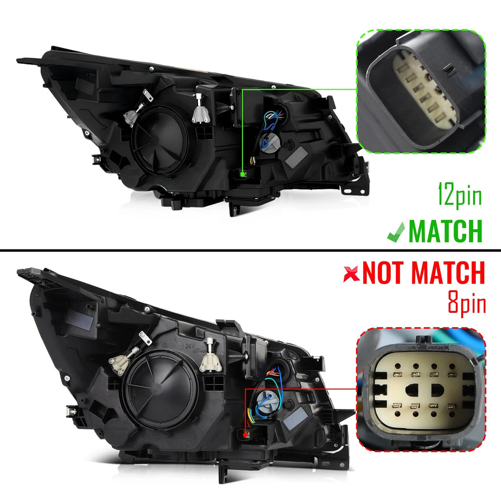 HID/Xenon Headlight for Buick LaCrosse (2014–2016) AFS Left Side