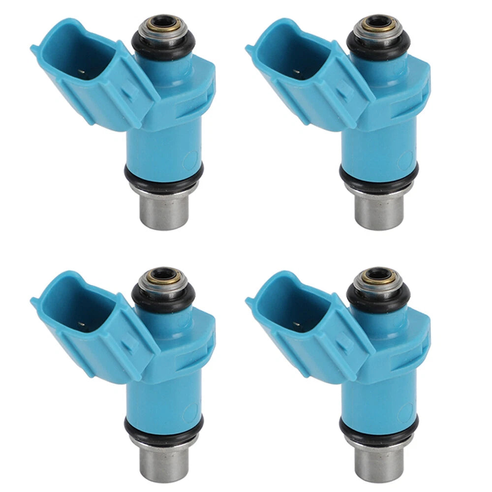 Set of 4 Fuel Injectors 6C5-13761-00-00 for Yamaha 40HP 50HP 60HP (4 Stroke)