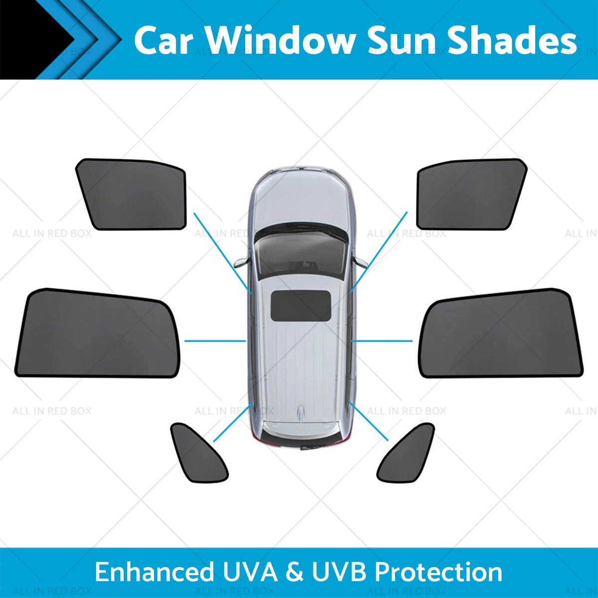 Magnetic Mesh Sun Blind Shades for Mitsubishi ASX (2010–2025)