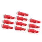 T5 Red Indicator SMD Light Bulbs for Car Dashboard Gauge (Fits Various Models)