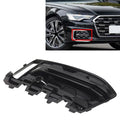 Left Front Fog Light Frame Cover Glossy Black for Audi A6 C8 S6 (2023-2025)