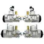 4x Front Brake Wheel Cylinders with Shoes for Honda Rincon 650 TRX650FA/FGA (2003–2006)