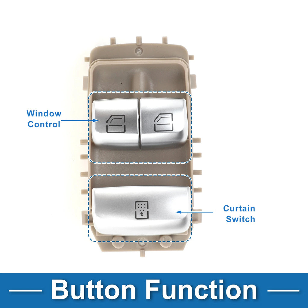 Power Window Switch for Mercedes-Benz S550 (2007–2018) No. 2229050009
