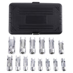 Diesel Injector Fuel Line Socket Wrench Set for 10-22mm (3/8-1/2in)
