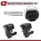 2X Windshield Washer Nozzle for Dodge Charger, Chrysler 300 (No. 5182327AA)