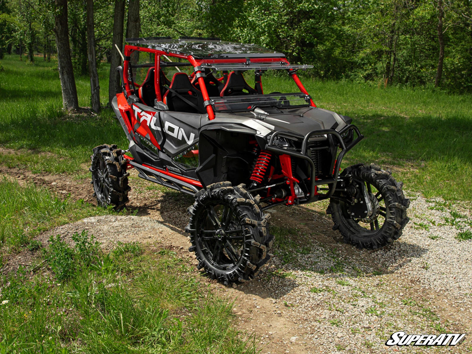 SuperATV Heavy Duty Nerf Bars for Honda Talon 1000X-4 (2020–2023)