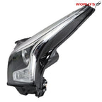 Halogen Projector Headlight Left Side for Cadillac ATS (2013–2018) Chrome