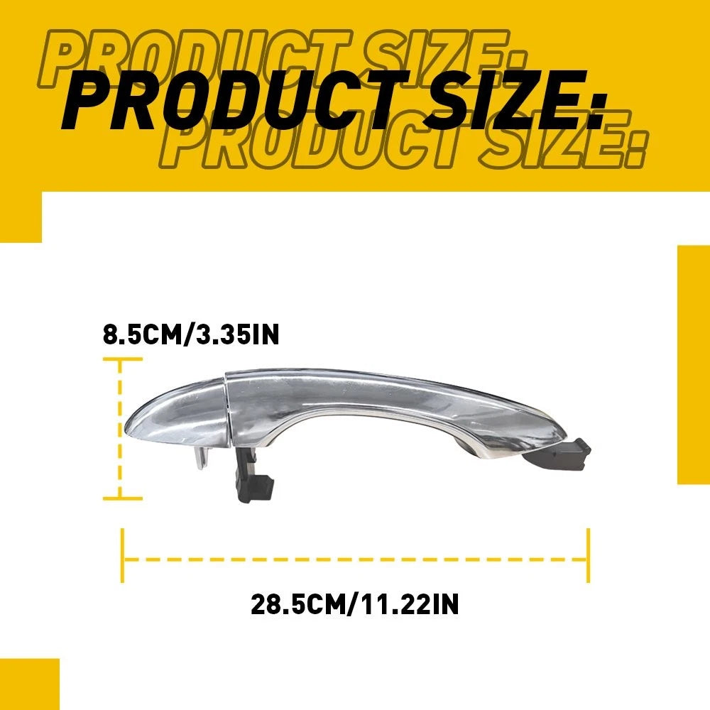 Chrome Outside Door Handle for Kia Sorento (2016–2020) 82661-C5010 83662-C5010