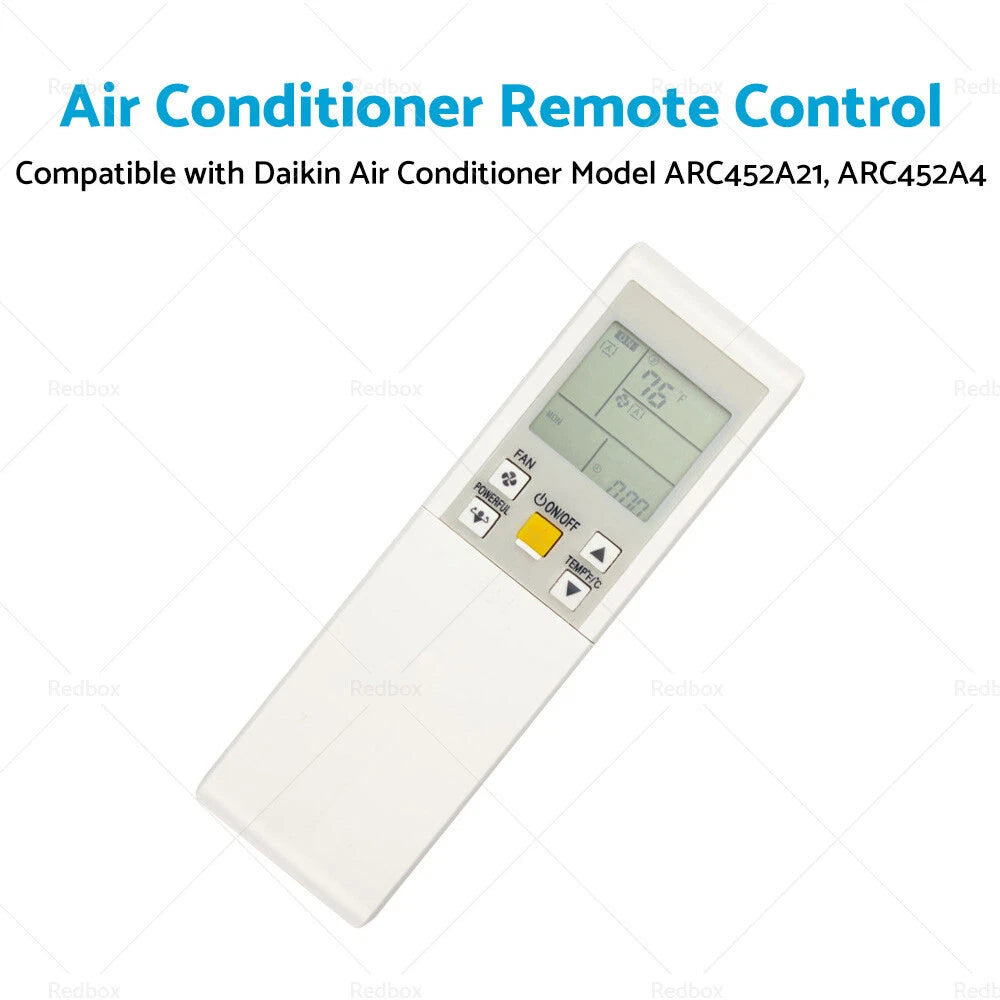 Air Conditioner Remote Control for Daikin ARC452A4 ARC452A21