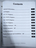 Engine Components Workshop Manual for Volvo Penta HU Models