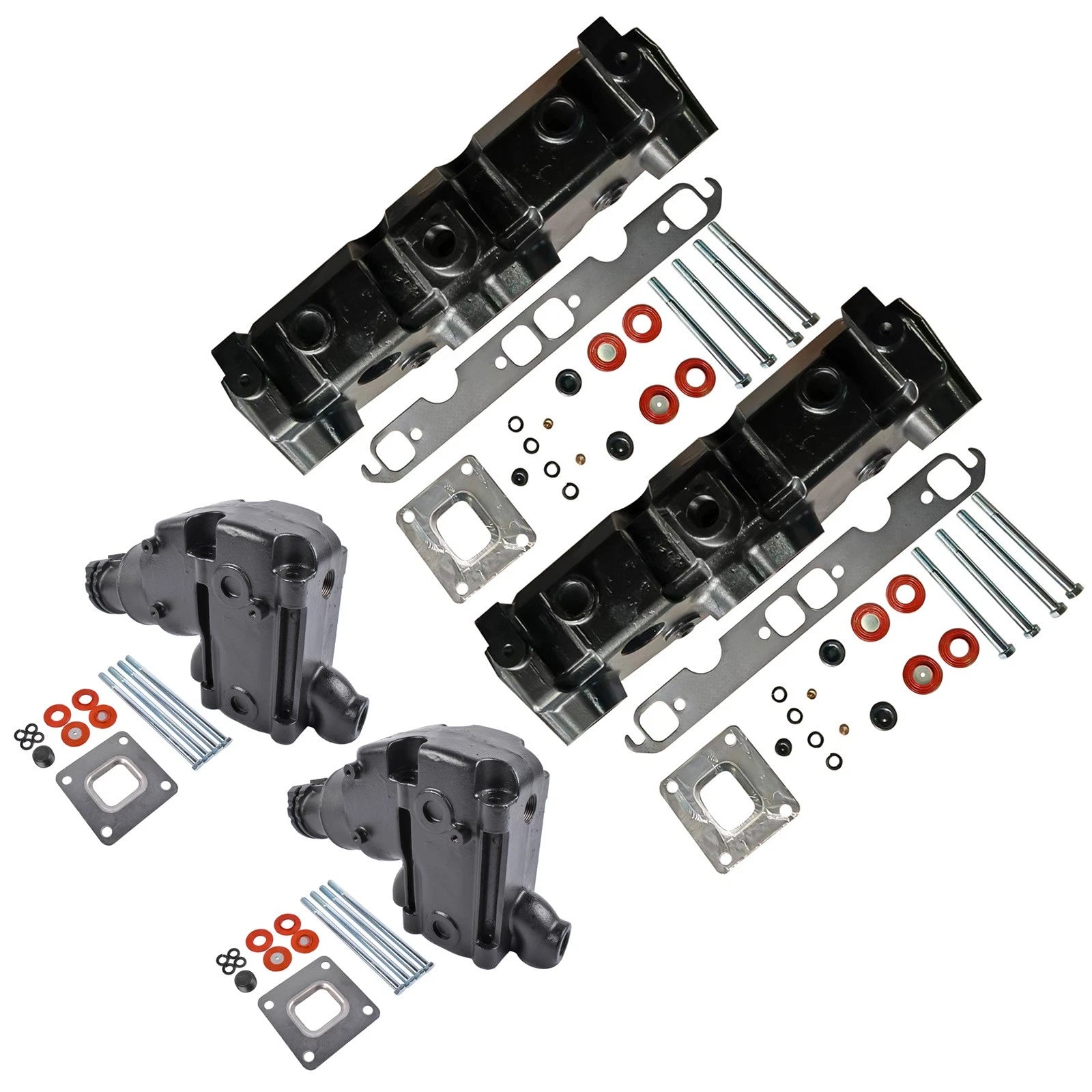 Manifold Riser Kit for Mercruiser GM 5.0/5.7L 350/305/377/383 (2002-Present)