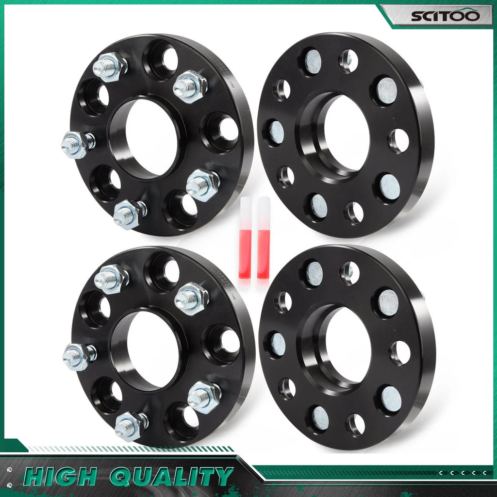 Set of 4 Wheel Spacers 5x4.5" 20mm M12x1.5 for Acura RDX (2007–2025) TSX (2004–2014)
