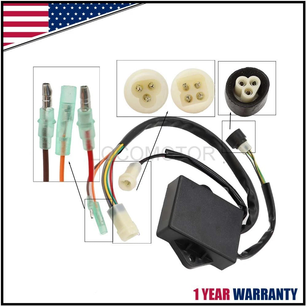 CDI Box Ignitor for Yamaha ATV Big Bear YFM350FW YFM350ER (1987–1988)