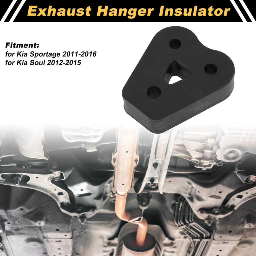 Muffler Exhaust Hanger for Kia Sportage (2011–2016) No. 35951 Black 1Pc