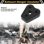 Muffler Exhaust Hanger for Kia Sportage (2011–2016) No. 35951 Black 1Pc