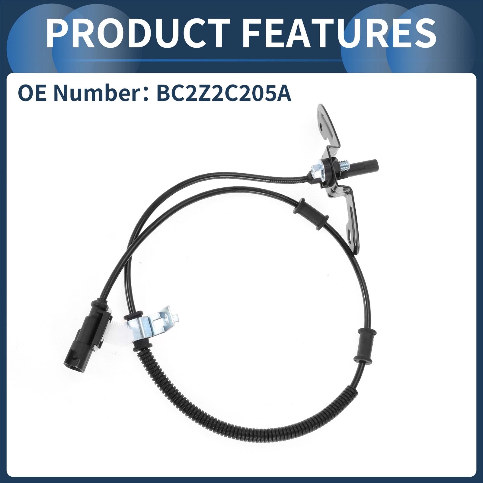 ABS Wheel Speed Sensor for Ford E-150 (2015–2020) No.BC2Z2C205A