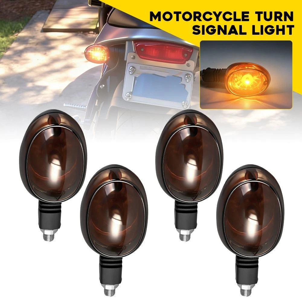 Set of 4 Smoked Turn Signal Lights for Buell X1 (1999–2002) Y0527.K Y0526.K M10