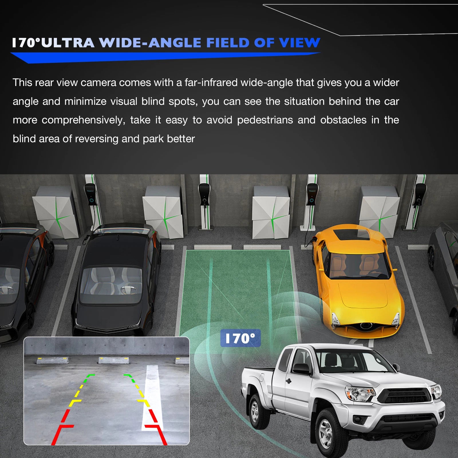 Tailgate Handle with Rear Backup Camera for Toyota Tundra (2000-2006)