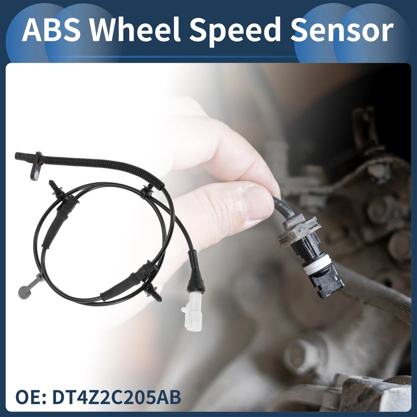 ABS Wheel Speed Sensor No.DT4Z2C205AB for Ford Edge (2015–2023)