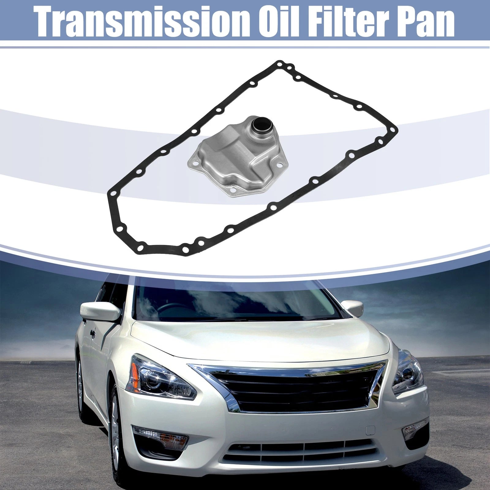 Set of 1 Transmission Filter Oil Pan Gasket for Nissan (31728-1XA00)