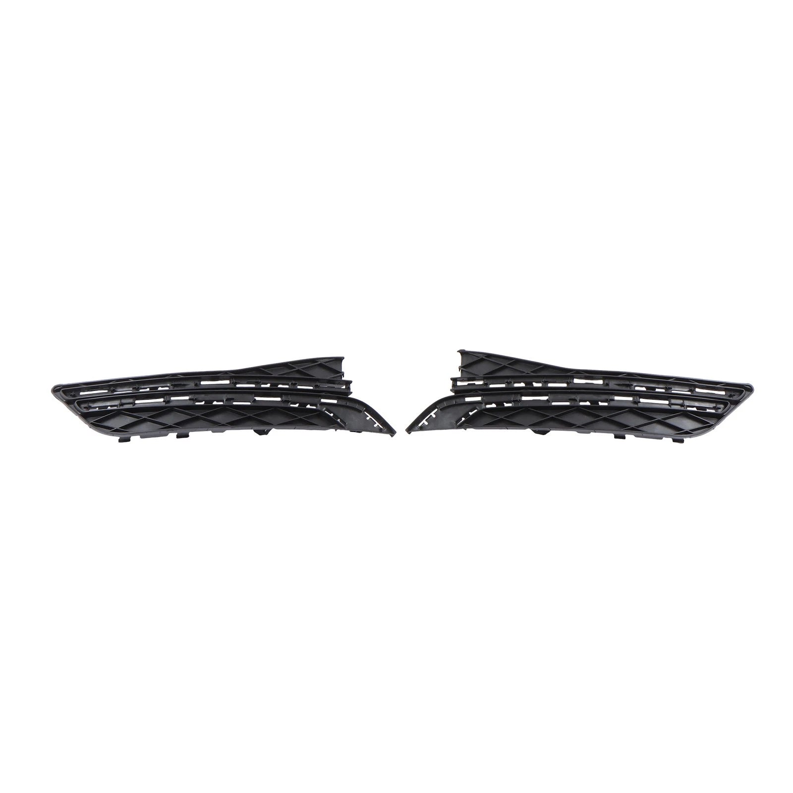 Set of 2 Front Fog Light Covers for Honda Odyssey (2014–2017) Black