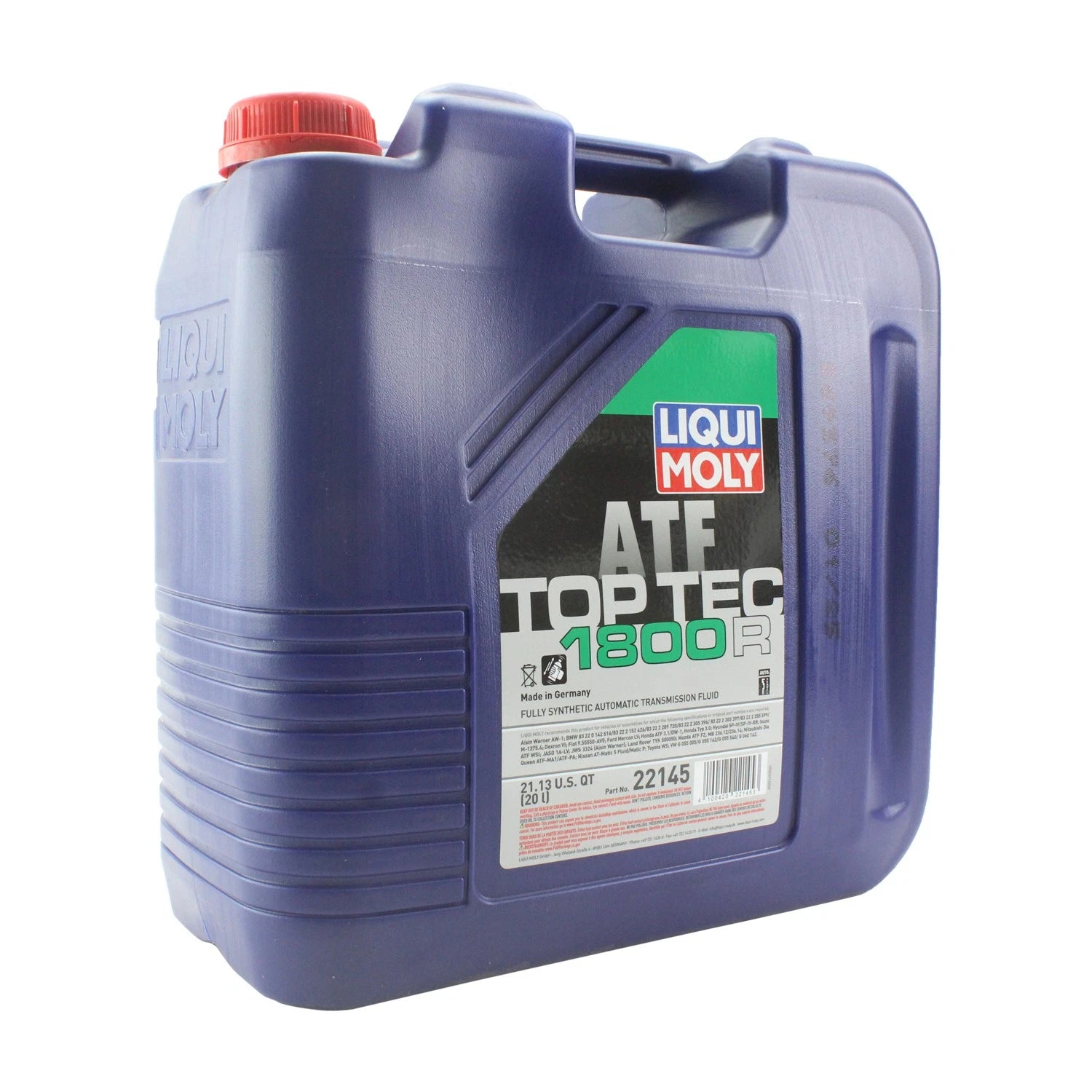 Liqui Moly 22145 Automatic Transmission Fluid for Top Tec ATF 1800 R (20L)