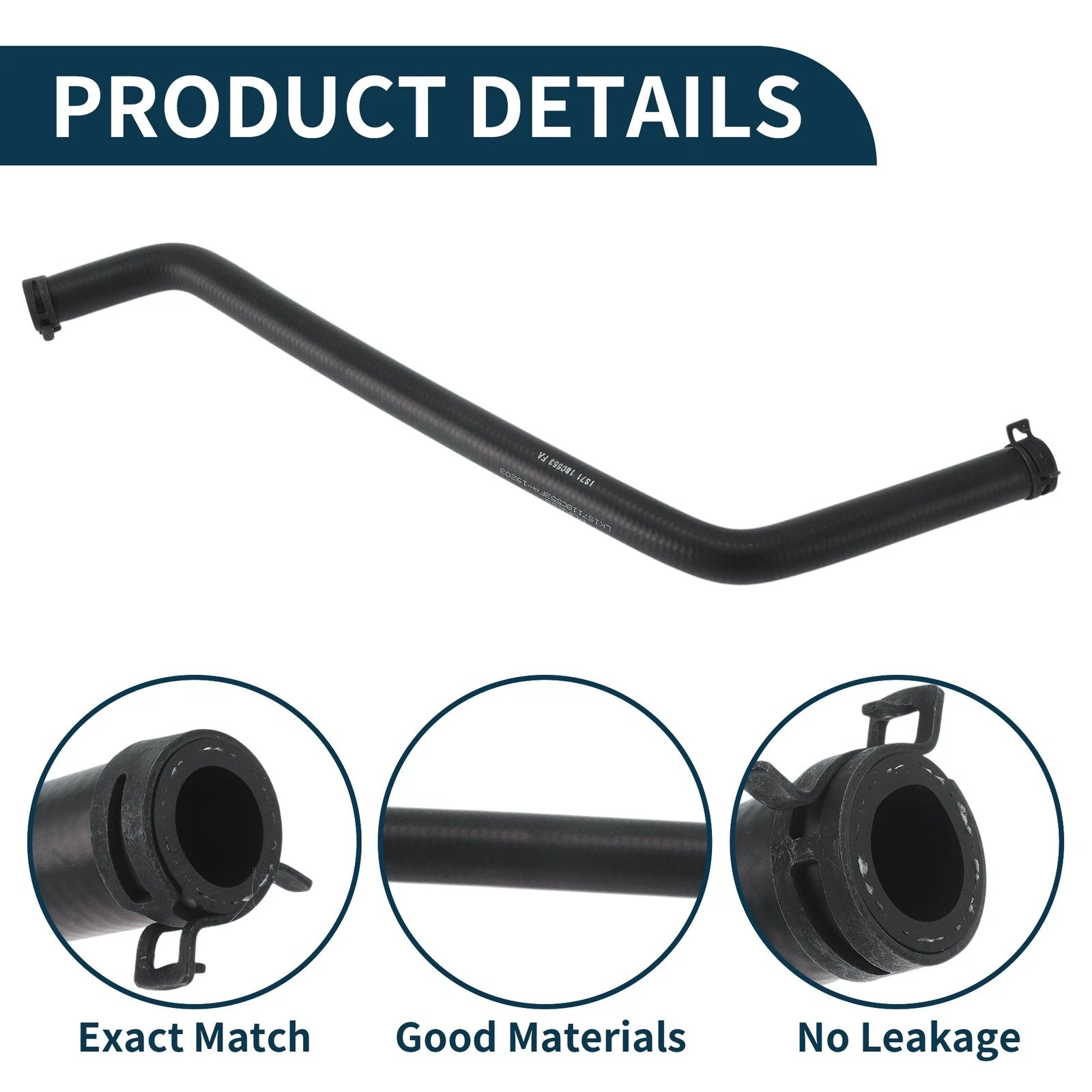 Radiator Hose No.LK1S7118C553FA for Ford Mondeo (2004–2007) Rubber