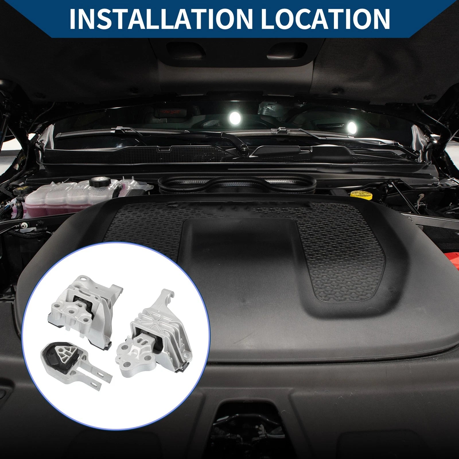 Engine Motor Mount Set for Dodge Dart (2013–2016)